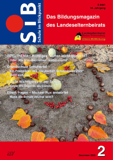 SiB, Schuljahr 2020/21, Nr 2, Dezember 2020