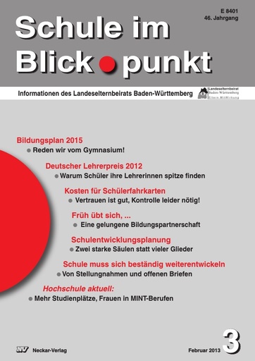 Bildungsplan 2015 - Gymnasium