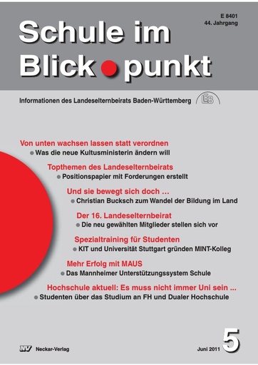 Es muss nicht immer UNI sein!
