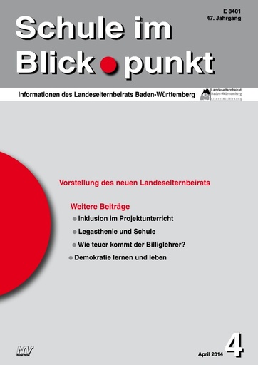 Der neugewählte Landeselternbeirat stellt sich vor