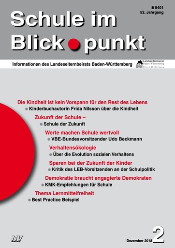 SiB, Schuljahr 2018/19, Nr 2, Dezember 2018, Elternjahrbuch 2018/2019